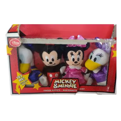 Ujjbábok, 4 db egyben - Disney - Mickey & Minnie - ÚJ (doboza sérült)