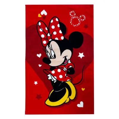 Disney Minnie Pretty in red kéztörlő, arctörlő, törölköző 30x50cm