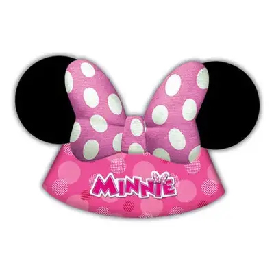 Disney Minnie Junior parti kalap, csákó 6 db-os