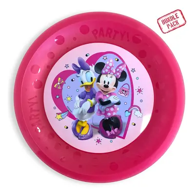 Disney Minnie Junior micro prémium műanyag lapostányér 4 db-os szett 21 cm