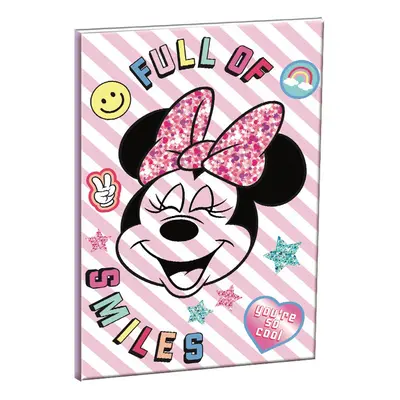 Disney Minnie Smiles B/5 vonalas füzet 40 lapos