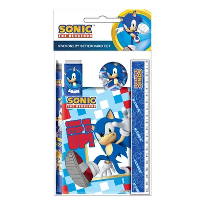 Sonic a sündisznó Rush írószer szett 5 db-os