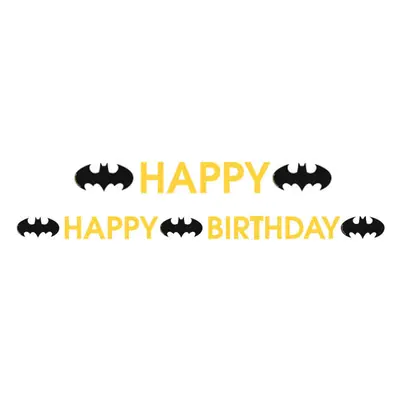 Batman City Happy Birthday felirat 180 cm