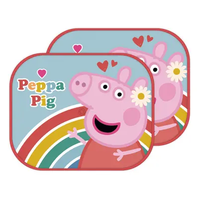 Peppa malac Rainbow napellenző ablakra 2 db-os