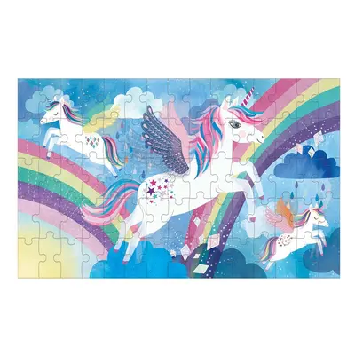 Unicorn Magic 75 részes lentikuláris puzzle Mudpuppy