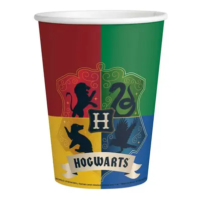 Harry Potter Houses papír pohár 8 db-os 250 ml