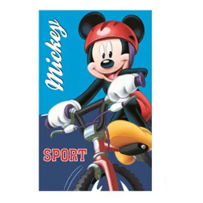 Disney Mickey Sporty Blue kéztörlő arctörlő, törölköző 35x65cm