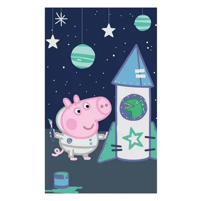 Peppa malac Space kéztörlő, arctörlő, törölköző 30x50 cm