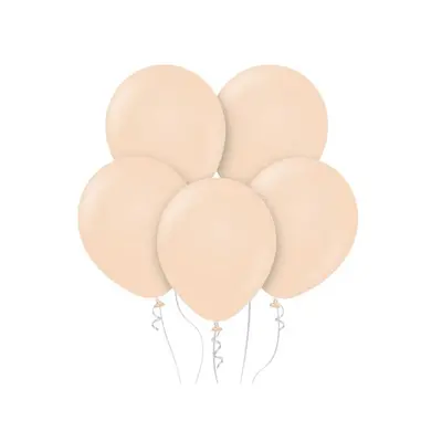 Bézs Pastel Nude léggömb, lufi 10 db-os 12 inch (30 cm)