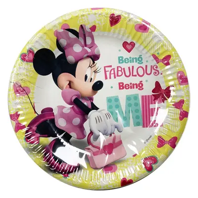 Disney Minnie Happy Helpers papírtányér 8 db-os 20 cm