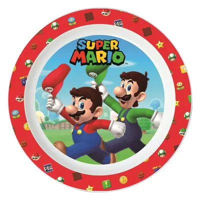 Super Mario micro lapostányér - ÚJ