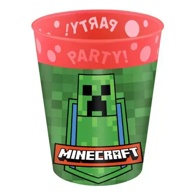 Minecraft micro prémium műanyag pohár 250 ml