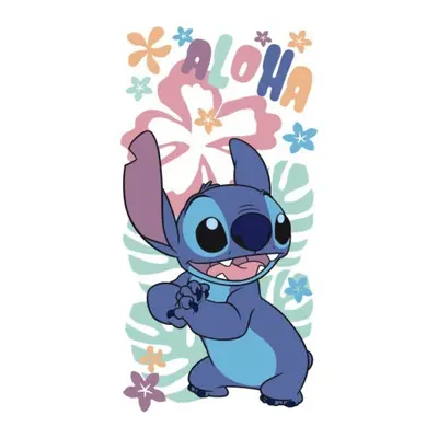 Disney Lilo és Stitch, A csillagkutya Hawaiian Harmony fürdőlepedő, strand törölköző 70x140cm (F