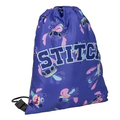 Disney Lilo és Stitch, A csillagkutya Purple sporttáska tornazsák 39 cm