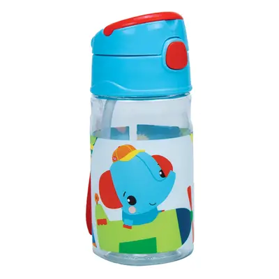 Fisher-Price Animals műanyag kulacs akasztóval 350 ml