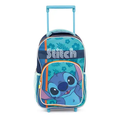 Disney Lilo és Stitch, A csillagkutya Leaf gurulós ovis hátizsák, táska 36 cm