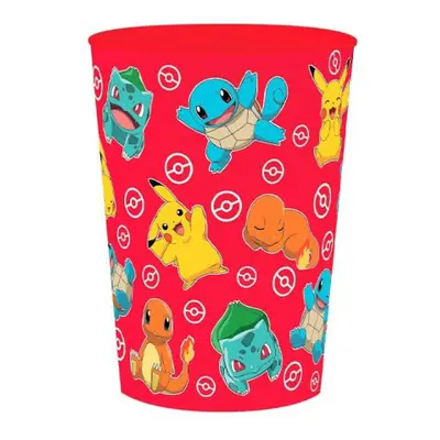 Pokémon Red műanyag pohár 250 ml