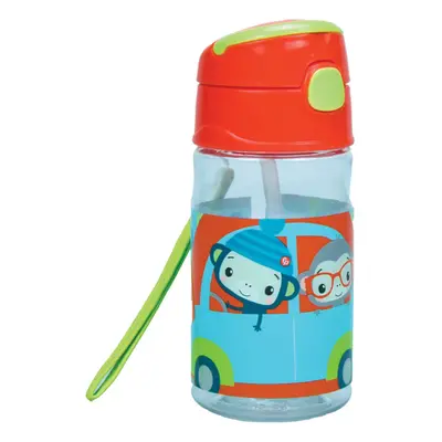 Fisher-Price Animals műanyag kulacs akasztóval 350 ml