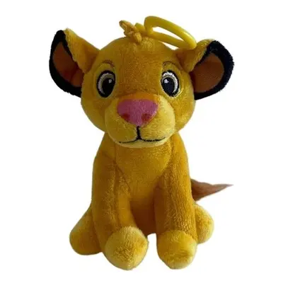 Disney Az Oroszlánkirály Simba 3D plüss figura akasztóval 13 cm