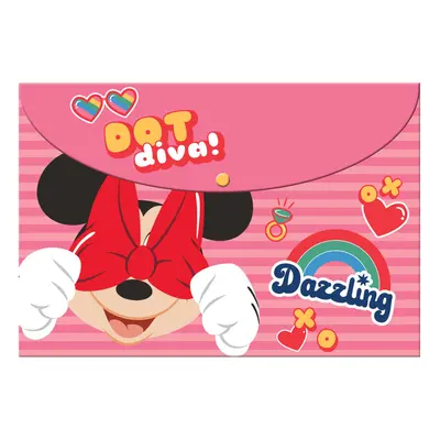 Disney Minnie Wink A/4 Irattartó tasak