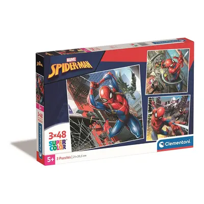 Pókember Doctor Octopus 3x48 db-os puzzle Clementoni