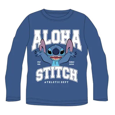 Disney Lilo és Stitch, A csillagkutya Athletic gyerek hosszú póló, felső 98 cm