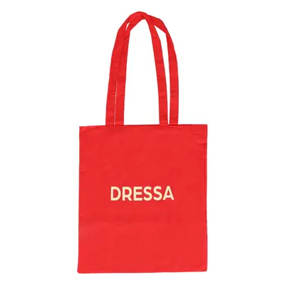 Dressa Shopping Bag pamutvászon bevásárló táska - piros