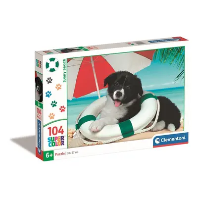 Kutyás Sunny Beach 104 db-os puzzle Clementoni