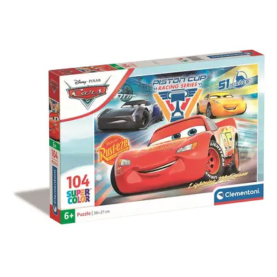 Disney Verdák Piston Cup 104 db-os puzzle Clementoni