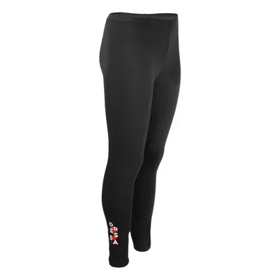 Dressa Jersey női pamut leggings - fekete