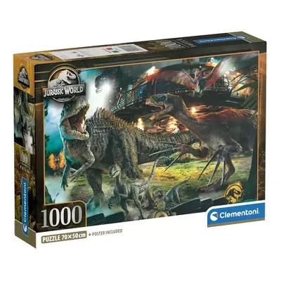 Jurassic World Showdown 1000 db-os puzzle Clementoni