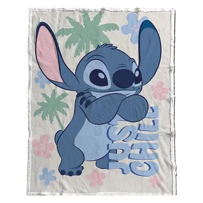 Disney Lilo és Stitch, A csillagkutya Just Chill sherpa takaró 130x170cm