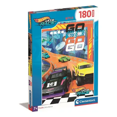 Hot Wheels Finish Line 180 db-os puzzle Clementoni