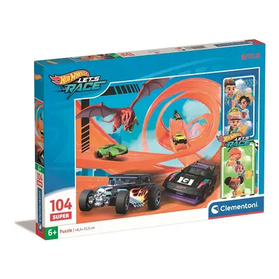 Hot Wheels Citizens 104 db-os puzzle Clementoni