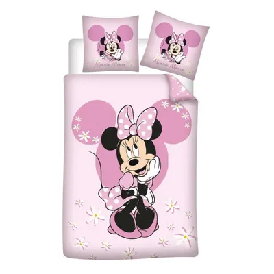 Disney Minnie Cute ágyneműhuzat 140×200cm, 65x65 cm