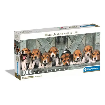 Kutyás Beagles 1000 db-os panorama puzzle Clementoni