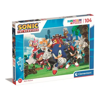 Sonic a sündisznó Characters 104 db-os puzzle Clementoni