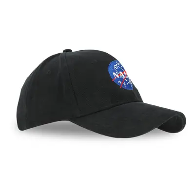 Nasa Insignia hímzett baseball sapka - fekete