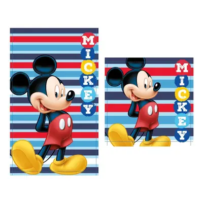 Disney Mickey kéztörlő, arctörlő, törölköző szett