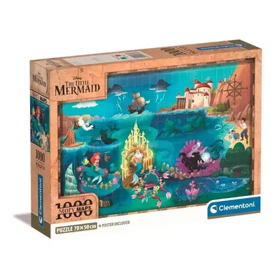 Mesetérkép Ariel 1000 db-os puzzle Clementoni