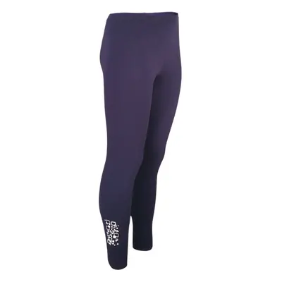 Dressa Jersey női pamut leggings - lila