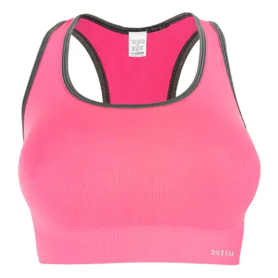 Dressa Active seamless varrás nélküli női top sportmelltartó - pink