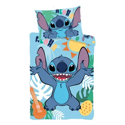 Disney Lilo és Stitch, A csillagkutya Tropical Paradise gyerek ágyneműhuzat 100×135 cm, 40×60 cm