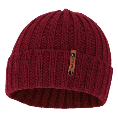 Dressa Recycled Winter kötött téli sapka - burgundy