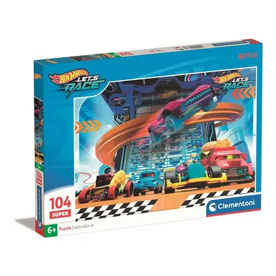 Hot Wheels Mid-air 104 db-os puzzle Clementoni