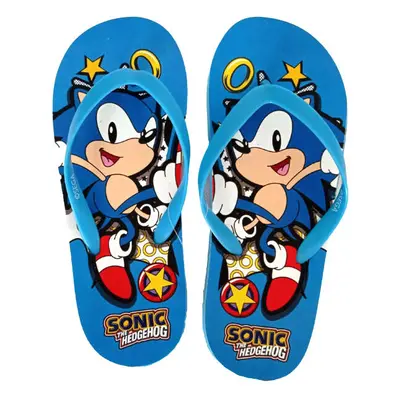 Sonic a sündisznó Sprinters gyerek papucs, Flip-Flop 25-34