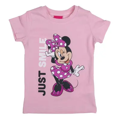 Rövid ujjú kislány póló Minnie egér mintával