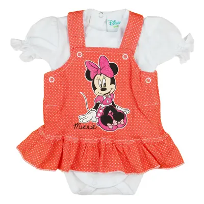 Disney Minnie 2 részes| kantáros szoknyás baba szett