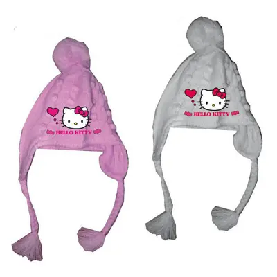 Hello Kitty gyerek kötött sapka 52-54 cm