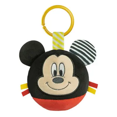 Disney Mickey plüss labdafigura, baba csörgő Clementoni